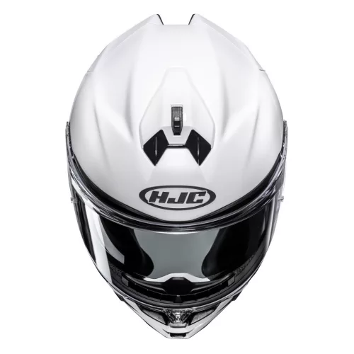 HJC F72 bukósisak SOLID PEARL WHITE