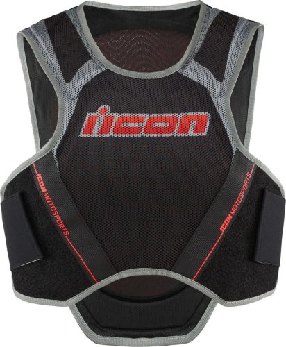 Icon FIELD ARMOR SOFTCORE protektoros mellény - MEGABOLT BLACK