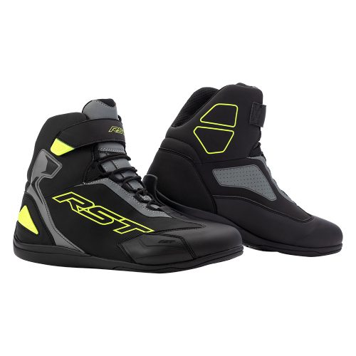 RST SABRE MOTO CE motoros cipő | Black/Grey/Yellow