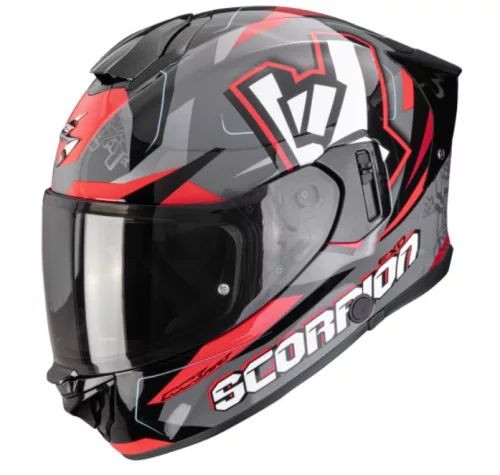 Scorpion Exo-530 AIR Rok bukósisak | szürke/fekete/piros