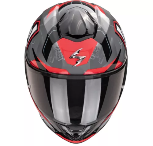 Scorpion Exo-530 AIR Rok bukósisak | szürke/fekete/piros