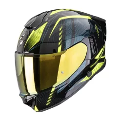 Scorpion Exo-530 AIR Theras bukósisak | fekete/neon sárga