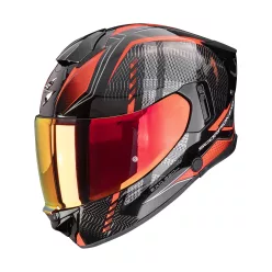  Scorpion Exo-530 AIR Theras bukósisak | metallic fekete/piros