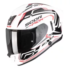 Scorpion Exo-530 AIR Slope bukósisak | fehér/fekete/piros