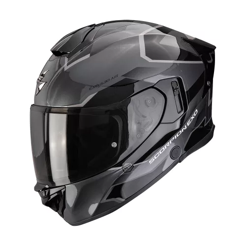 Scorpion Exo-530 AIR Clip bukósisak | ezüst/fekete