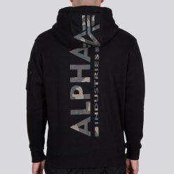   ALPHA INDUSTRIES Back Print Hoody Férfi kapucnis pulóver | Camo