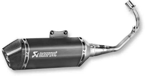 AKRAPOVIC KIPUFOGÓ SS/CF BLK VESPA