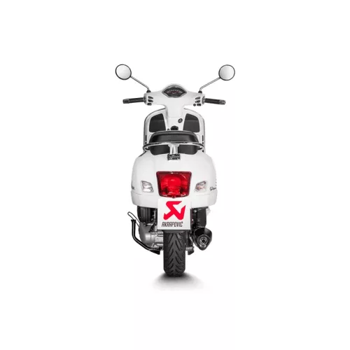 AKRAPOVIC KIPUFOGÓ SS/CF BLK GTS125