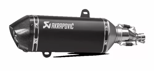 AKRAPOVIC KIPUFOGÓ SS/CF BLK GTS125
