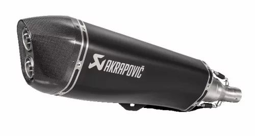 AKRAPOVIC KIPUFOGÓ SS BLK PIA MP3