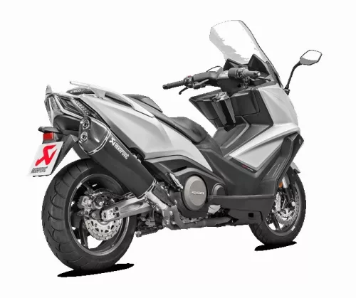 AKRAPOVIC KIPUFOGÓ SS BLK KYM AK550