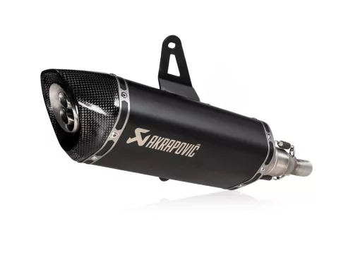 AKRAPOVIC KIPUFOGÓ SS/CF BLK ITAL
