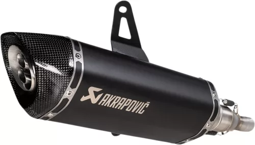 AKRAPOVIC KIPUFOGÓ SS/CF BLK ITAL
