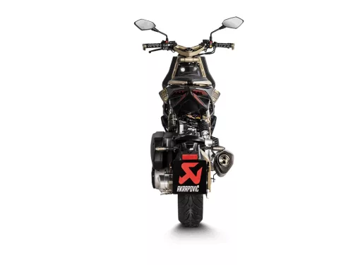 AKRAPOVIC KIPUFOGÓ SS/CF BLK ITAL