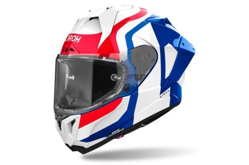 Airoh GP 800 Competition Carbon bukósisak | Blue-Red-White gloss