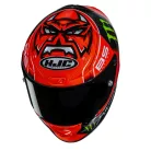 HJC bukósisak RPHA 1 V2 CARBON - QUARTARARO REPLICA MC1
