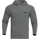 THOR motoros pulóver Formula Zip-Up Fleece Gunmetal/Black