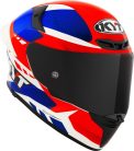 KYT TT-REVO Gear bukósisak | Blue/Red