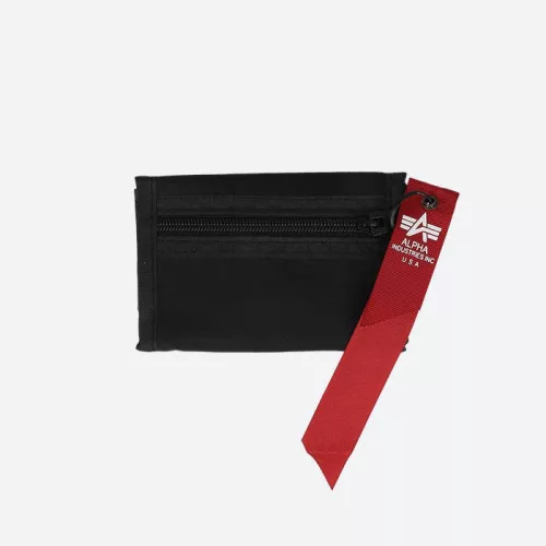 ALPHA INDUSTRIES CREW pénztárca | fekete