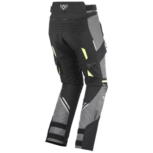 IXON MIDGARD Férfi Motoros vízálló túranadrág | BLACK/GREY/BRIGHT YELLOW