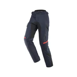   IXON MIDGARD Férfi Motoros vízálló túranadrág | NAVY/BRIGHT RED