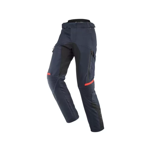 IXON MIDGARD Férfi Motoros vízálló túranadrág | NAVY/BRIGHT RED