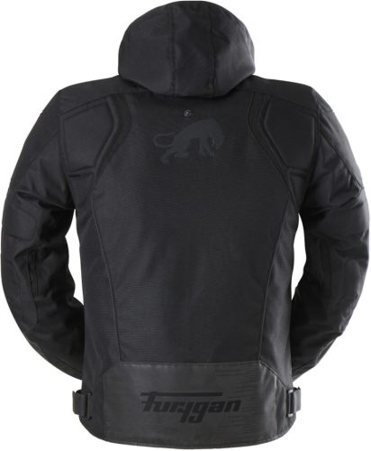 FURYGAN SHARD HV Férfi motoros textil kabát | Black