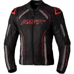 RST S1 MESH hálós férfi textilkabát | Black/Red
