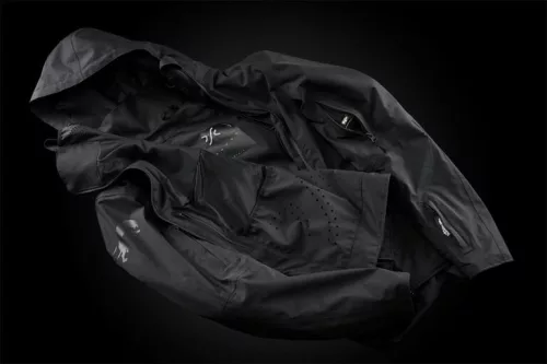 FURYGAN ASHTON Férfi motoros textil kabát | Black