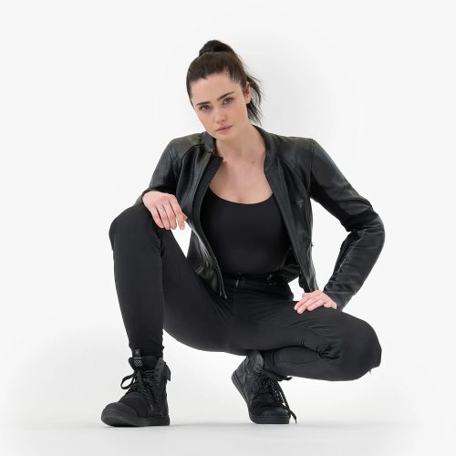 SHIMA FLEXX LADY Női motoros farmer | Black