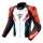 SHIMA MISSION ST MEN G2 motoros bőrkabát | Blue/White/Red