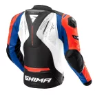 SHIMA MISSION ST MEN G2 motoros bőrkabát | Blue/White/Red