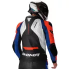 SHIMA MISSION ST MEN G2 motoros bőrkabát | Blue/White/Red