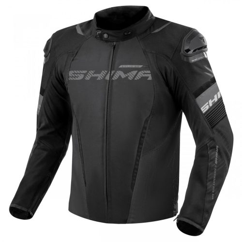 SHIMA SOLID 2.0 Férfi motoros textil kabát | Black