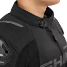 SHIMA SOLID 2.0 Férfi motoros textil kabát | Black