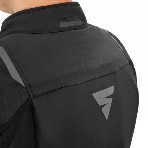 SHIMA SOLID 2.0 Férfi motoros textil kabát | Black