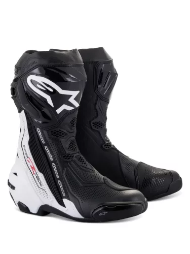 ALPINESTARS SUPERTECH R 21 MOTOROS CSIZMA | fekete-fehér