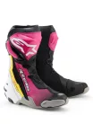 ALPINESTARS SUPERTECH R 21 MOTOROS CSIZMA | Black Magenta White Yellow