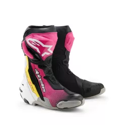   ALPINESTARS SUPERTECH R 21 MOTOROS CSIZMA | Black Magenta White Yellow