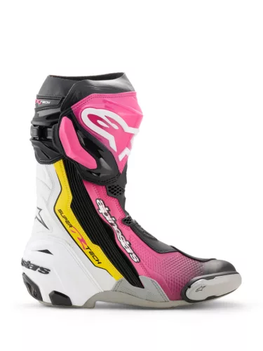 ALPINESTARS SUPERTECH R 21 MOTOROS CSIZMA | Black Magenta White Yellow