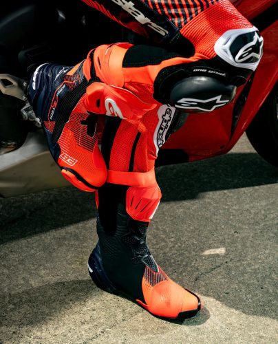 ALPINESTARS SUPERTECH R VENTED MOTOROS CSIZMA | Marc Márquez | MM93 Replica | Limitált kiadás