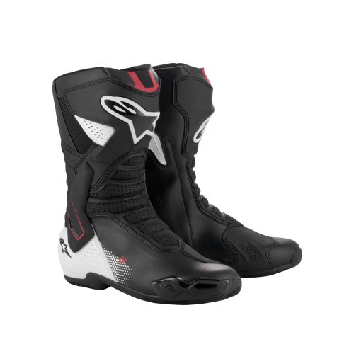 ALPINESTARS SMX-6 V3 MOTOROS CSIZMA | Black/White/Red Graphic