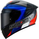 SUOMY TX PRO Glam bukósisak | Carbon/blue/white/red 