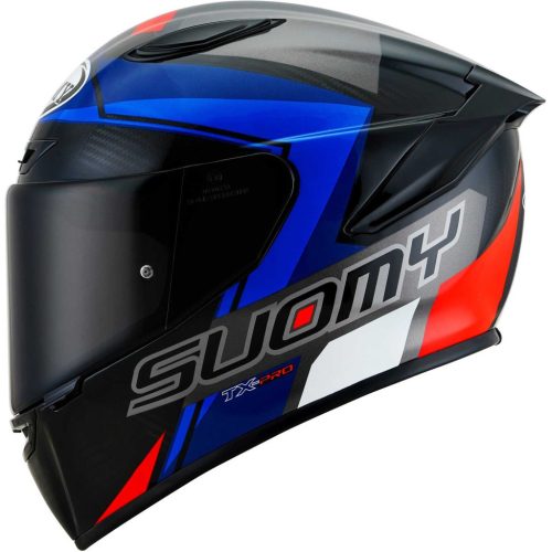 SUOMY TX PRO Glam bukósisak | Carbon/blue/white/red 