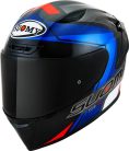 SUOMY TX PRO Glam bukósisak | Carbon/blue/white/red 