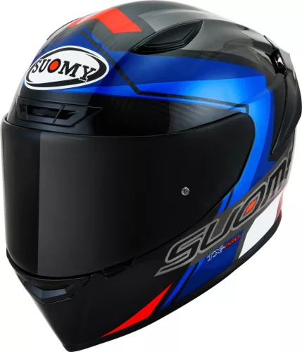 SUOMY TX PRO Glam bukósisak | Carbon/blue/white/red 