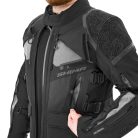 Shima TRACKER Férfi textil kabát | Fekete