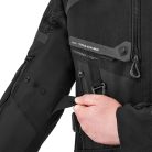 Shima TRACKER Férfi textil kabát | Fekete