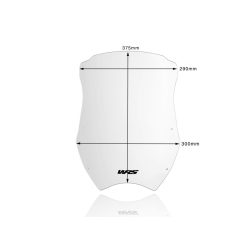 WRS szélvédő plexi  TOUR TRANSALP 700