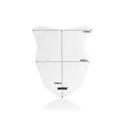 WRS szélvédő plexi  TOUR S1000XR víztiszta